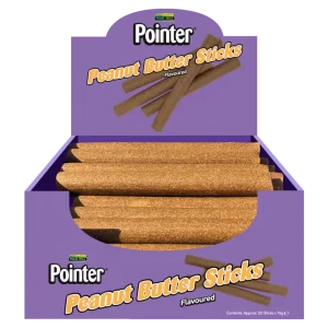 Pointer Peanut Butter Sticks - SOLD IN BAG OF 5 x 70g STICKS